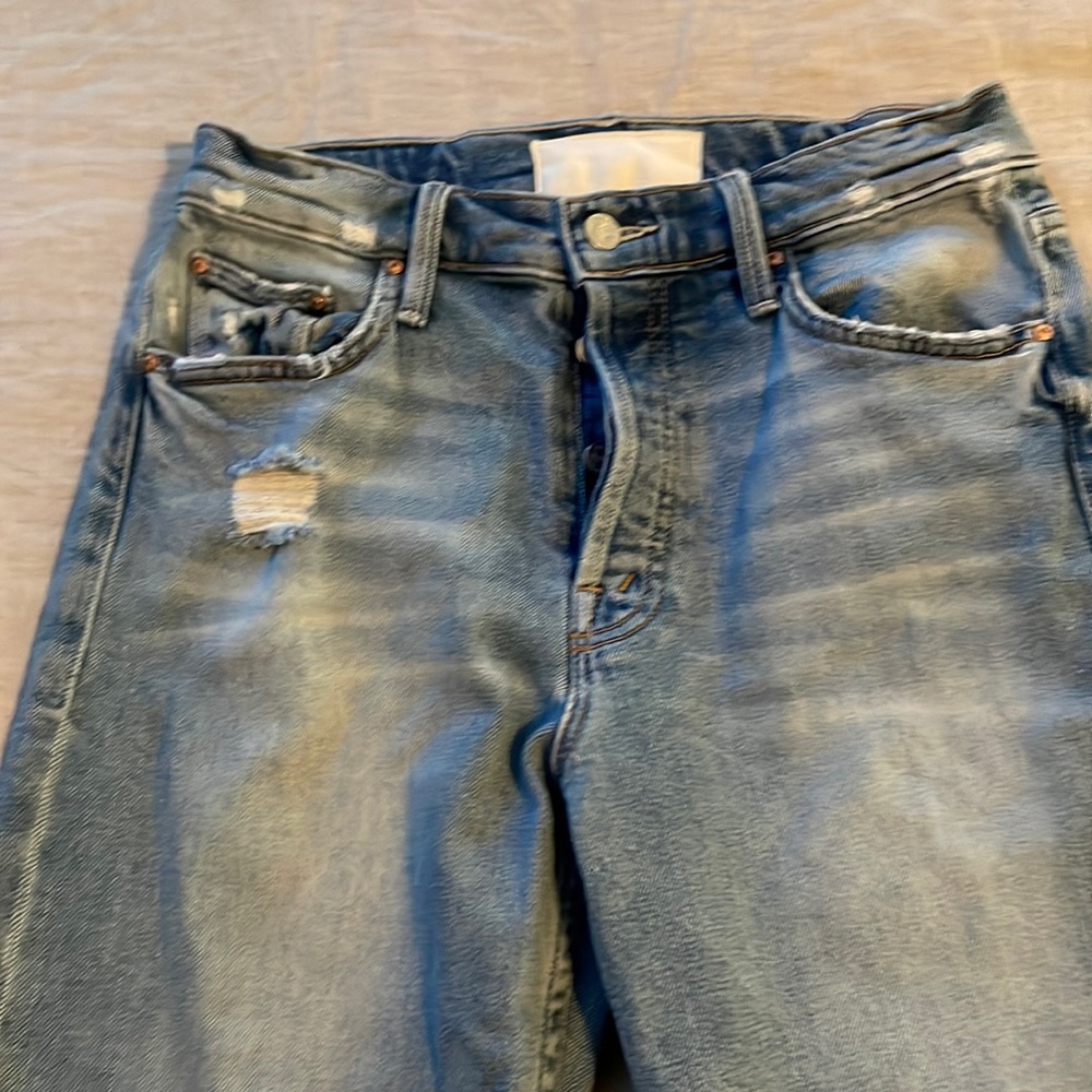Mother “The Tomacat” size 28 light wash